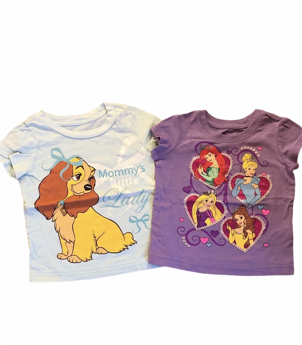 Disney Lady In Tramp Dog Teal And Purple Princess 12-18m